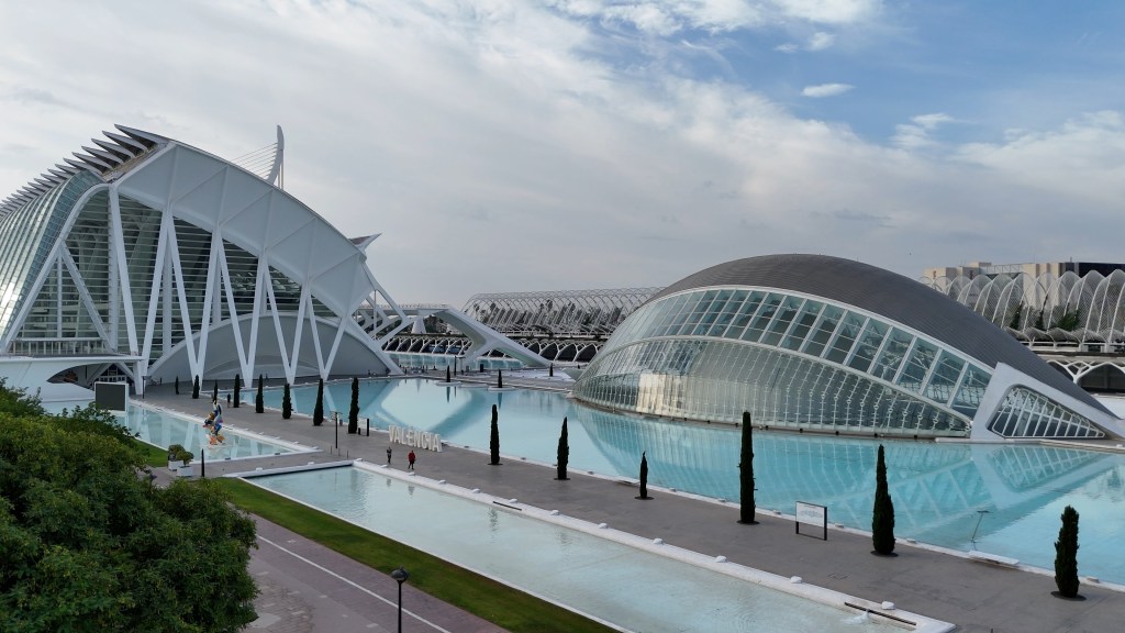 City of Arts and Sciences in Valencia Spain